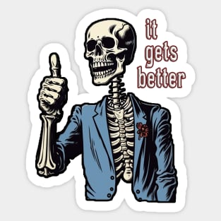 it gets better Sticker